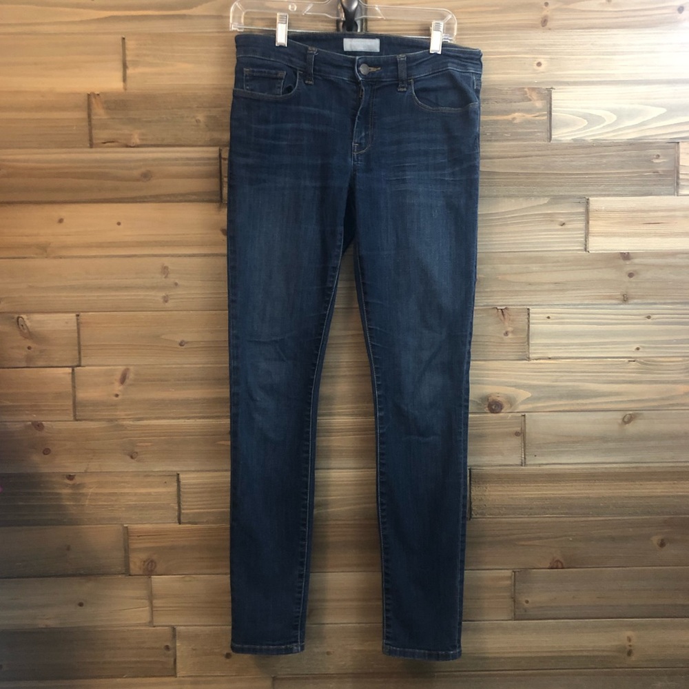 ⭐️ Banana republic skinny fit dark jeans size 28⭐️